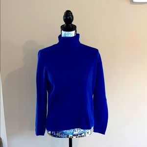 Ralph Lauren blue turtle neck sweater